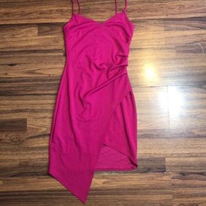 Pink Midi Dress